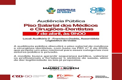 AP Piso Salarial Médicos e Dentistas - 398 x 260
