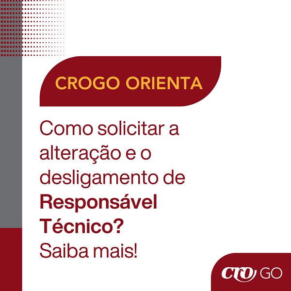 CROGO Orienta nº 21 Como solicitar alteração e desligamento de RT - 600 x 600