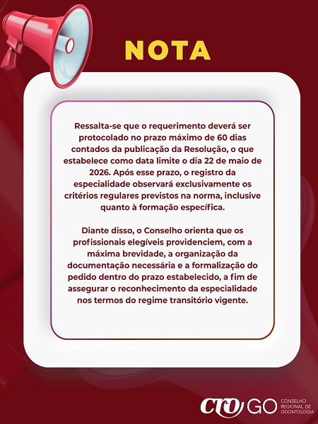 Nota sobre regulamentação especialidade CEOF - 2 - 450 x 600
