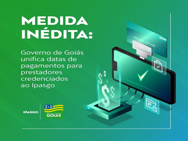Pagamento unificado credenciados Ipasgo - 600 x 450