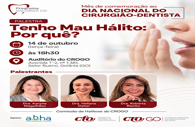 Palestra Tenho Mau Hálito - Por quê - 398 x 260