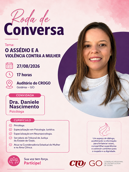 Roda de Conversa - convidada Daniele Nascimento