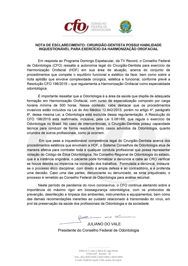 nota-esclarecimento-cfo-harmonizacao-orofacial-cfo-724x1024